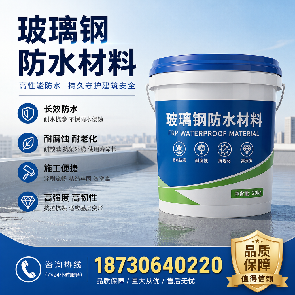 专家解析:玻璃钢防水材料的市场前景分析在 焦作