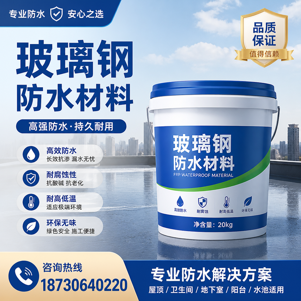 了解玻璃钢防水材料的市场趋势,焦作 企业不可不知